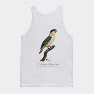 Black-Headed Parrot - 19th century Jacques Barraband Illustration Tank Top